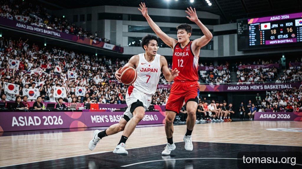 ASIAD 2026: Bóng rổ nam mở màn, Nhật Bản và Hàn Quốc sẵn sàng cho cuộc đua huy chương